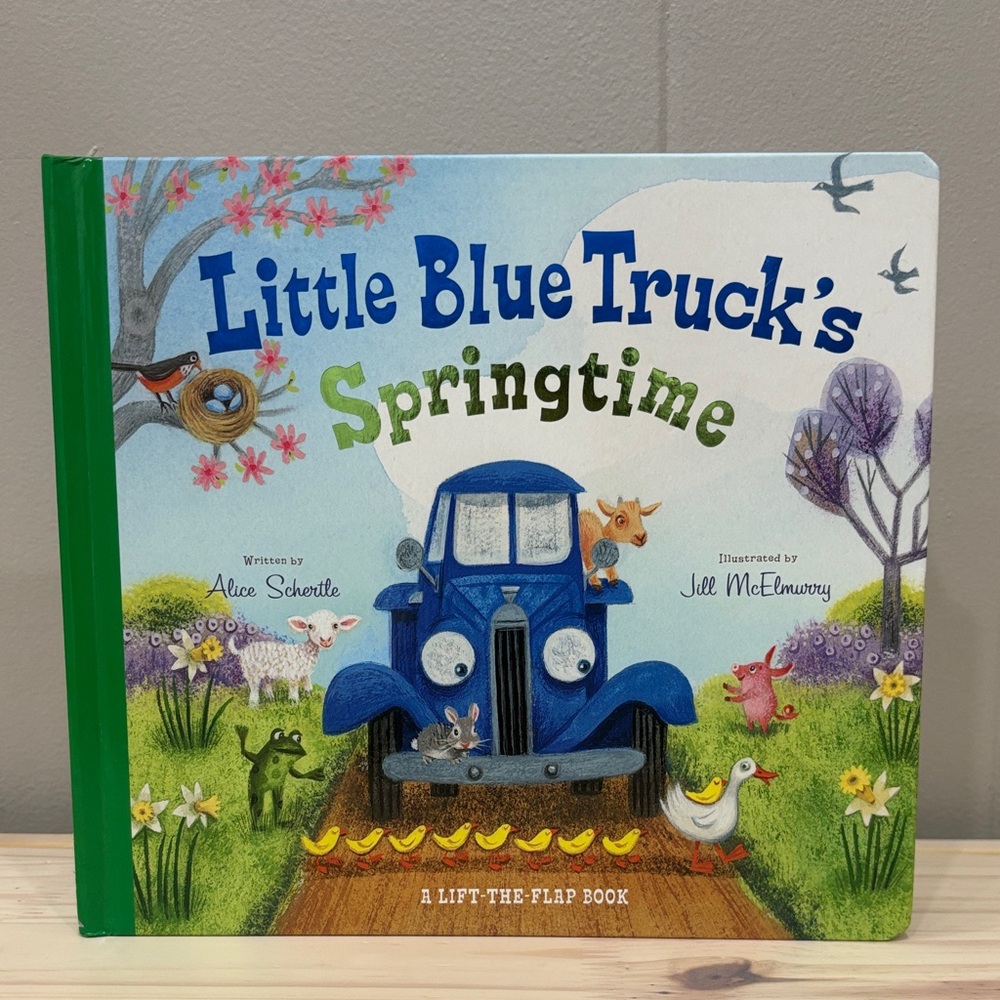 Little Blue Truck's Springtime Lift-the-Flap Book